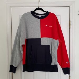 Champion Tricolor Crew Neck